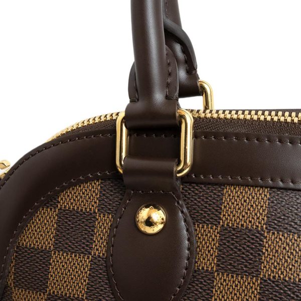 10 Louis Vuitton Trevi PM 2 Way Handbag Shoulder Bag Damier Brown