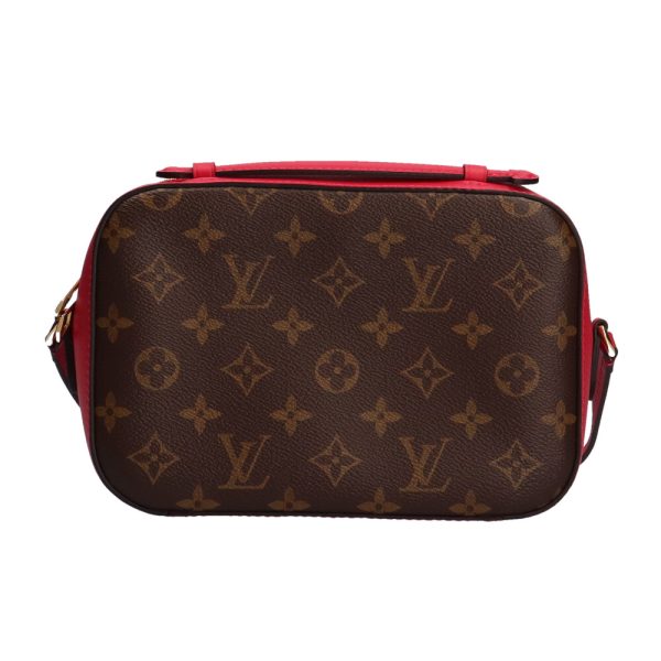 10 Louis Vuitton Santonge Monogram Shoulder Bag Freesia X Brown X Pink