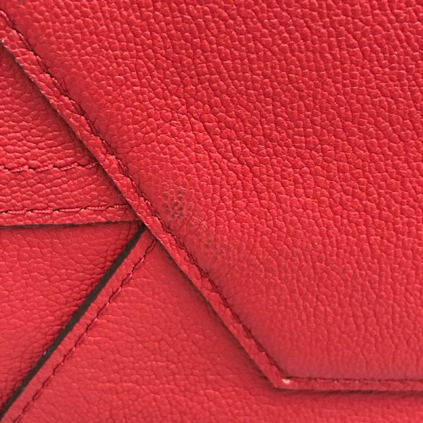 13 Louis Vuitton 2 Way Hand Shoulder Bag Leather Red