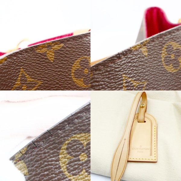 16 Louis Vuitton Graceful MM A One shoulder Bag Handbag Monogram Canvas