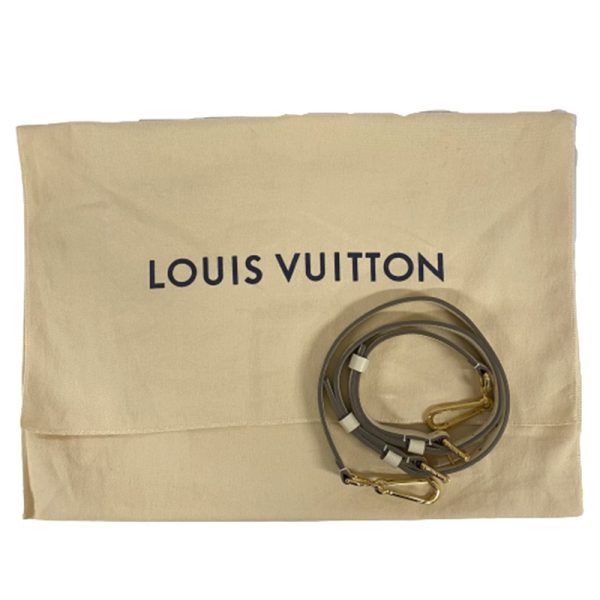 17 Louis Vuitton Speedy Bandouliere 30 Padlock Key White Handbag Monogram Implant Neige Ivory