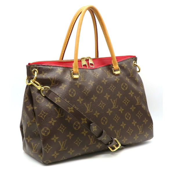 2 Louis Vuitton Pallas Clementine Monogram Shoulder Bag