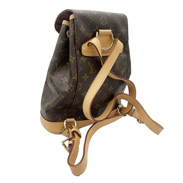 2 Louis Vuitton Montsouris MM Monogram Canvas Backpack Daypack