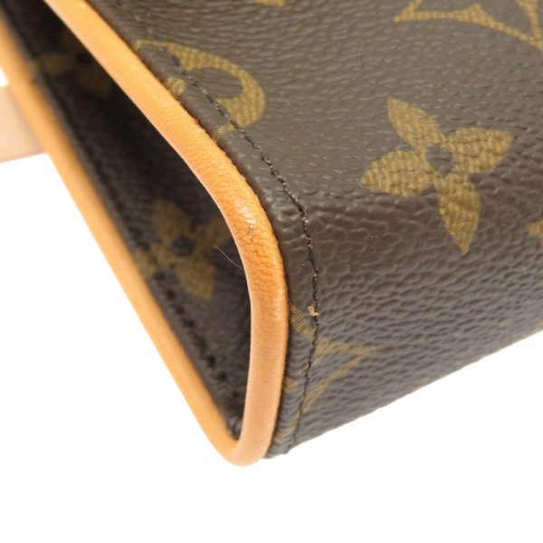 2 Louis Vuitton Monogram Pochette Florentine Waist Bag Brown