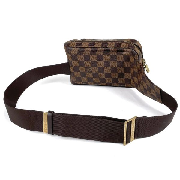 2 Louis Vuitton Jeronimos Waist Bag Shoulder Bag Body Bag Damier Brown