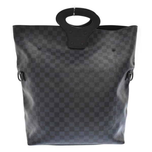 2 Louis Vuitton Damier Cobalt Folded Messenger Shoulder Bag Navy