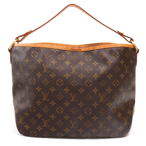 2 Louis Vuitton Delightful MM Monogram Brown One Shoulder Bag