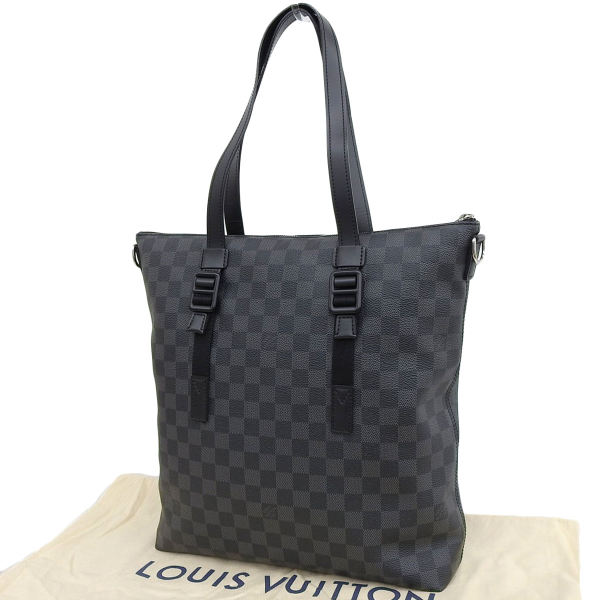 2 Louis Vuitton Damier Graphite Skyline Tote Bag