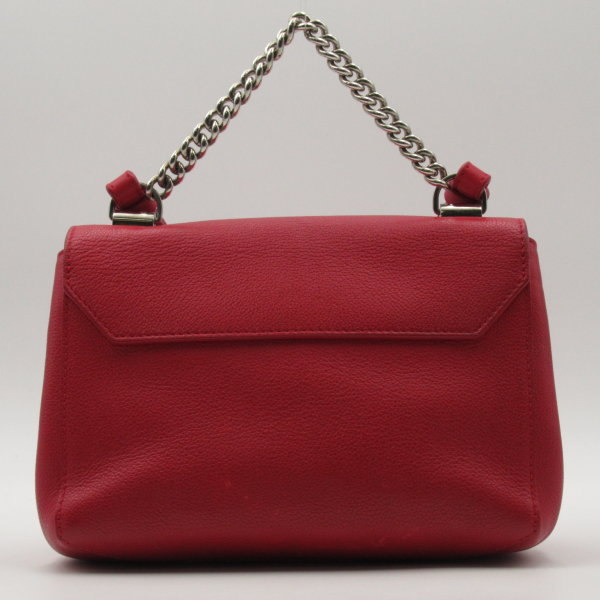 2 Louis Vuitton Lock Me BB 2way Shoulder Bag Red