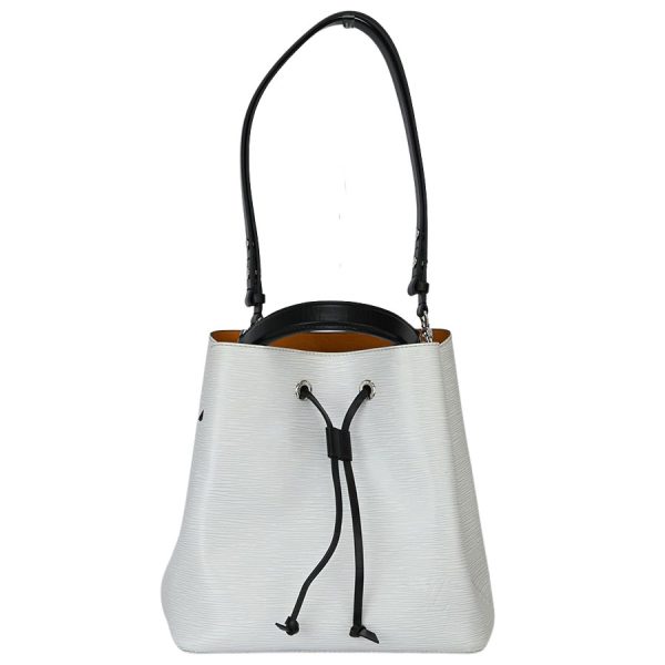 2 Louis Vuitton Neonoe Epi White Leather Shoulder Bag