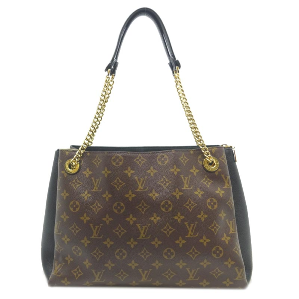 2 Louis Vuitton Surene MM Shoulder Bag Noir Black