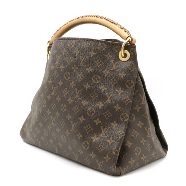 2 Louis Vuitton Monogram Artsy MM Tote Shoulder Bag