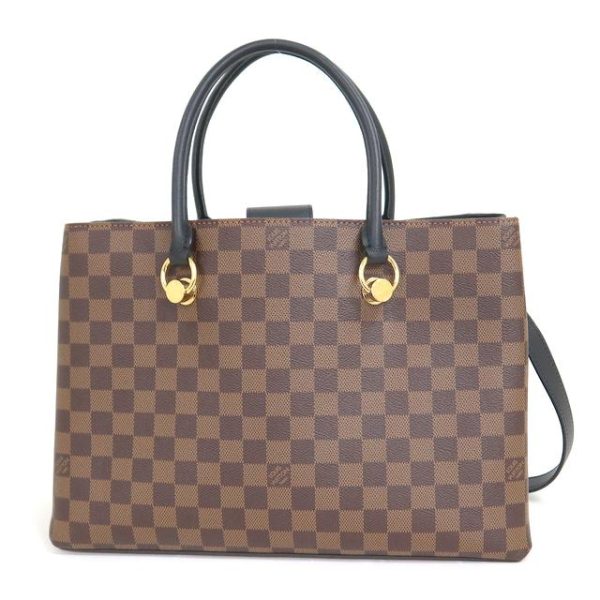 2 Louis Vuitton 2 Way Handbag Monogram Damier Brown