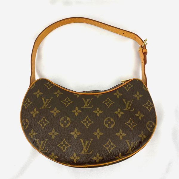 2 Louis Vuitton Mini Croissant Shoulder Bag Monogram