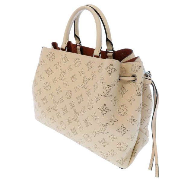 2 Louis Vuitton Bella Monogram Mahina 2way Shoulder Claim Tote Bag