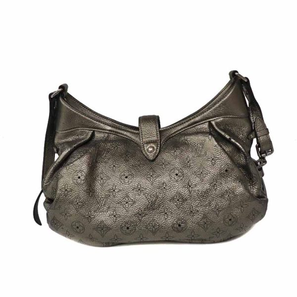 2 Louis Vuitton Mahina XS Shoulder Bag Mahina Leather Bronze Gray