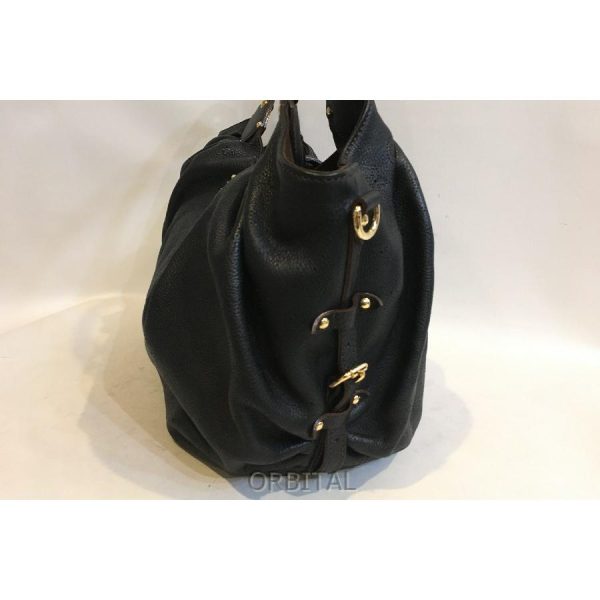 2 Louis Vuitton Mahina Solar PM Punching Monogram Noir Black