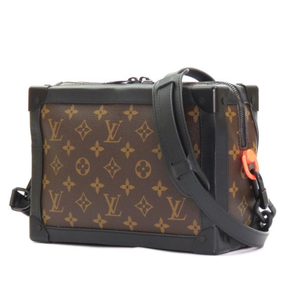 2 Louis Vuitton Soft Trunk Shoulder Bag Monogram Solar Ray BrownBlack