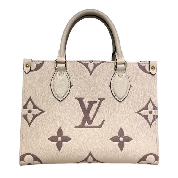 2 Louis Vuitton On The Go PM Handbag