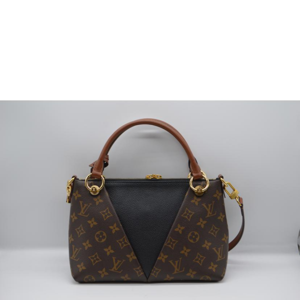 2 LV Louis Vuitton V Tote BB Monogram Noir