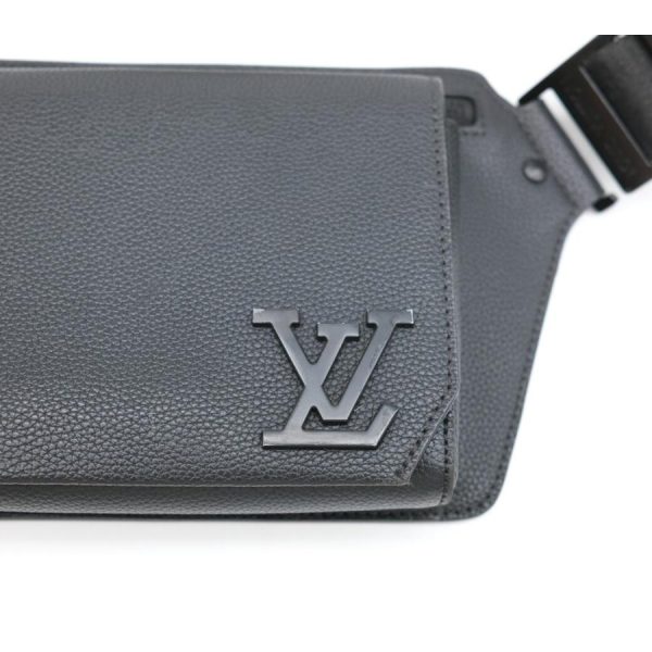2 Louis Vuitton Waist Bag Bum Bag Aerogram Black
