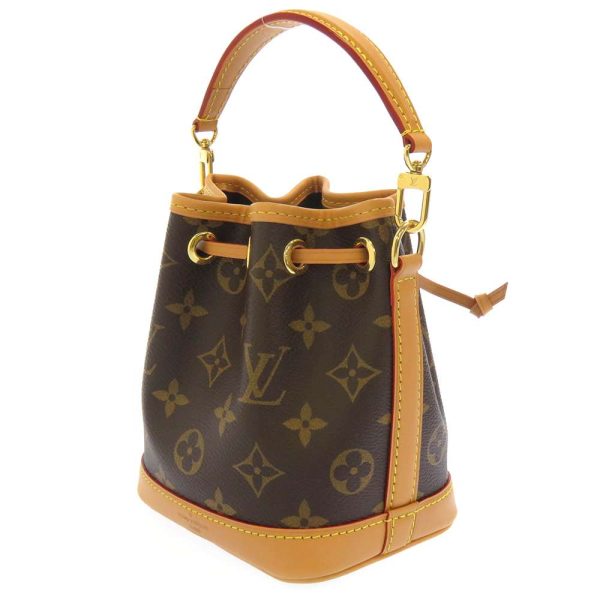 2 Louis Vuitton Nano Noe Monogram 2way Mini Shoulder Bag