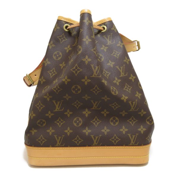 2 Louis Vuitton Noe Shoulder Bag Monogram Pvc coated Canvas Brown