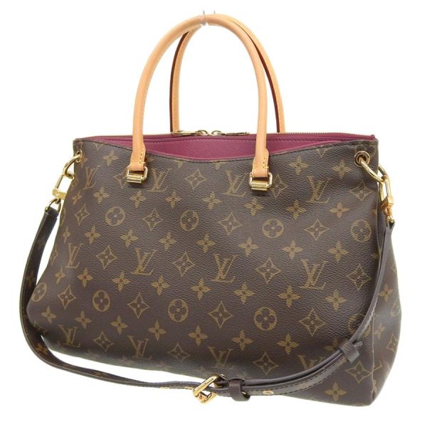 2 Louis Vuitton Pallas Handbag Shoulder Bag Monogram