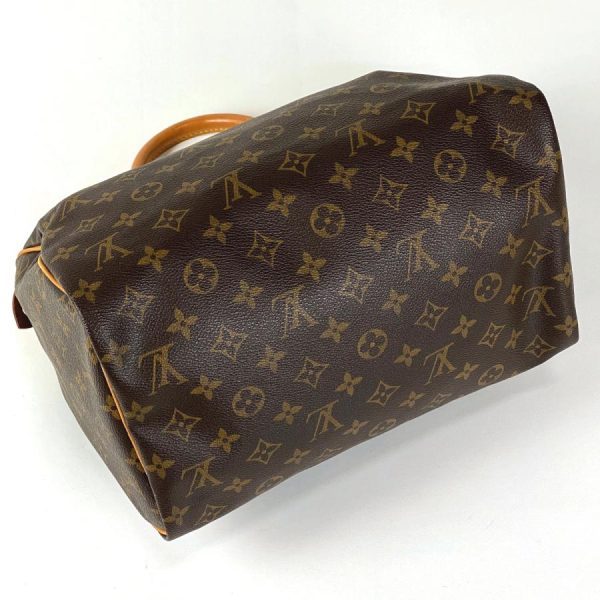 2 Louis Vuitton Speedy 30 Handbag Monogram Brown