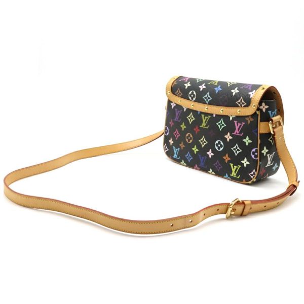 2 Louis Vuitton Monogram Multicolor Sologne Shoulder Bag Diagonal Noir