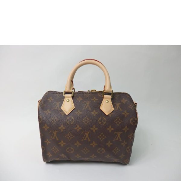 2 LV Louis Vuitton Speedy 25 Bandouliere Monogram