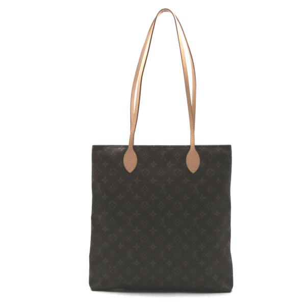 2 Louis Vuitton Carry It Tote Bag Canvas Leather Monogram Brown