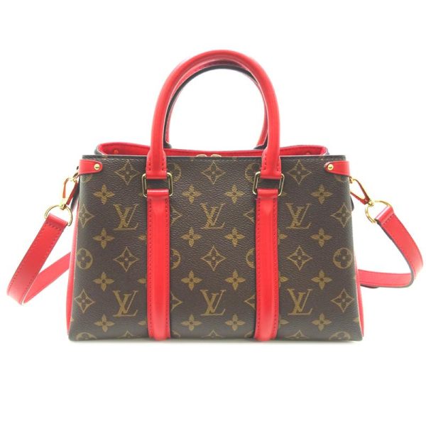 2 Louis Vuitton Monogram Soufflot NV BB 2 Way Bag Handbag