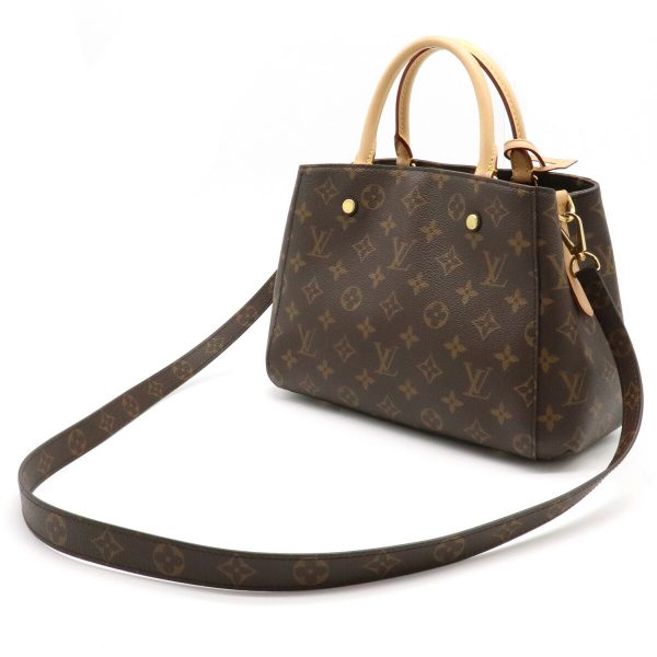 2 Louis Vuitton Monogram Montaigne BB Handbag 2WAY Shoulder Bag