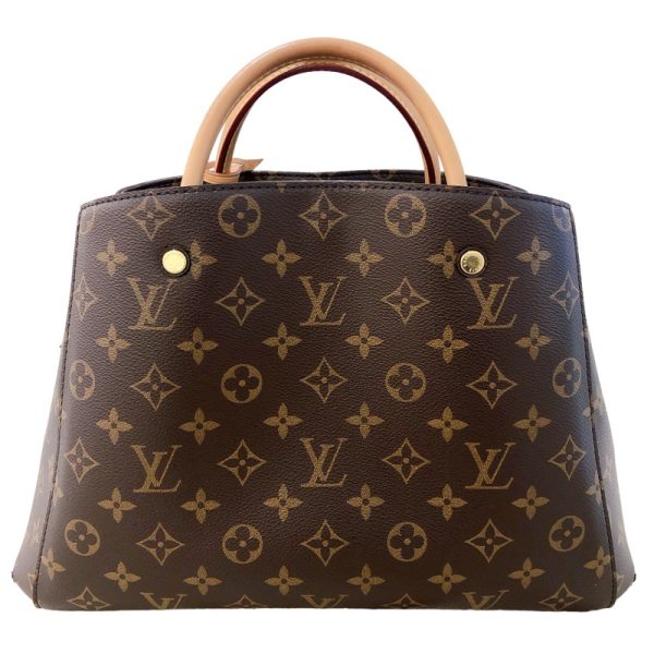 2 Louis Vuitton Montaigne MM Monogram Handbag