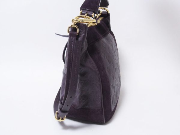 2 Louis Vuitton Oda Shoes PM Leather Suede Shoulder Bag