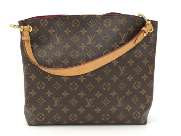 2 Louis Vuitton Graceful PM Shoulder Bag Monogram Pivoine