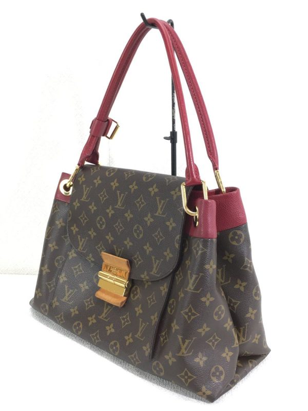 2 Louis Vuitton Olympe Monogram Canvas Orolle Pvc Brown