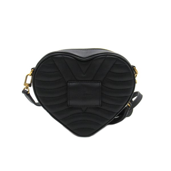 2 Louis Vuitton New Wave Heart Bag Shoulder Bag Black