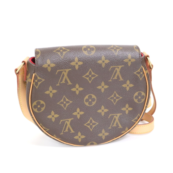 2 Louis Vuitton Tambourine Shoulder Bag Monogram Brown