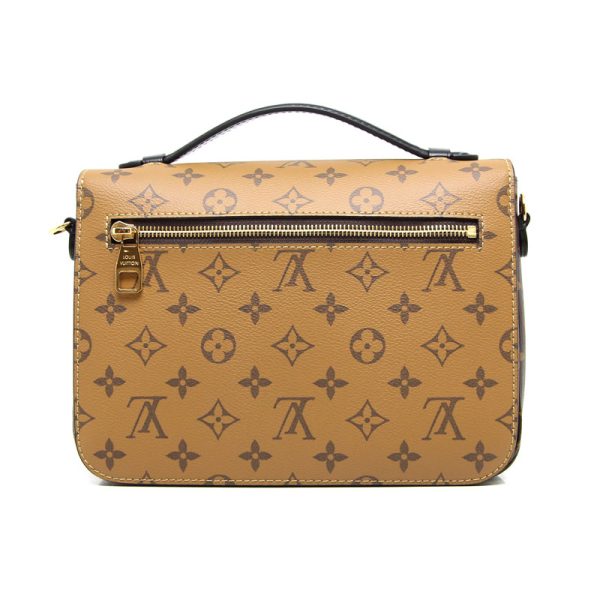 2 Louis Vuitton Pochette Metis MM Monogram Shoulder Bag