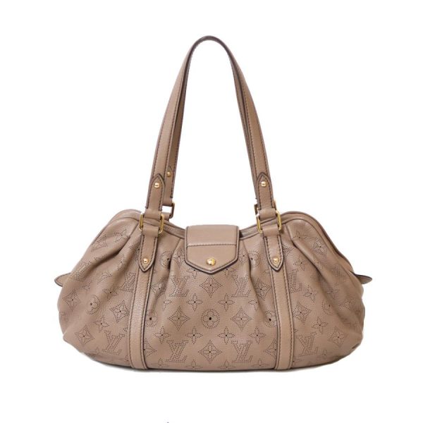 3 Louis Vuitton Shoulder Bag Mahina Lunar PM Monogram Mahina Beige