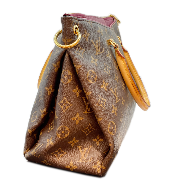 3 Louis Vuitton Pallas Monogram Rose Handbag Shoulder Bag