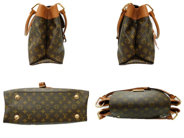 3 Louis Vuitton Olympus Brown Monogram Bag Handbag Fashionable Gift Present Wrapping