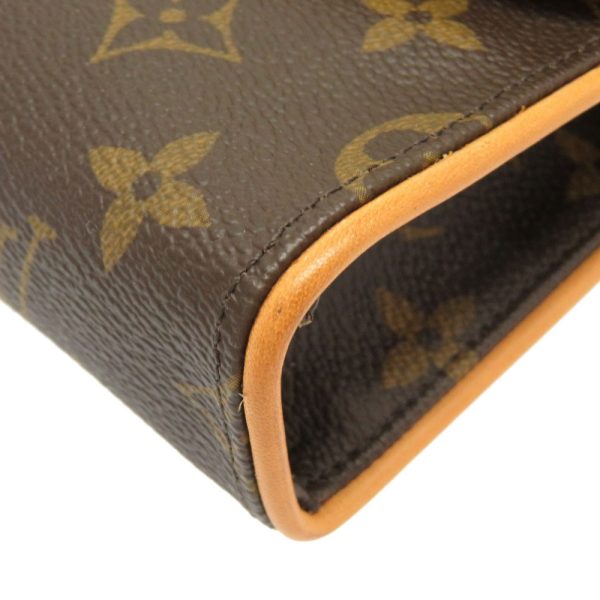 3 Louis Vuitton Monogram Pochette Florentine Waist Bag Brown