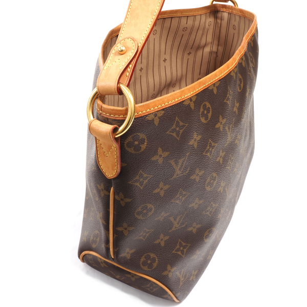 3 Louis Vuitton Delightful MM Monogram Brown One Shoulder Bag