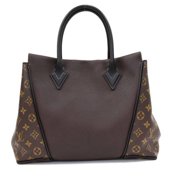 3 Louis Vuitton W Tote PM Monogram Canvas Leather