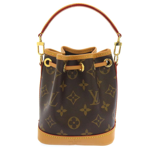 3 Louis Vuitton Nano Noe Mini Monogram Shoulder Bag