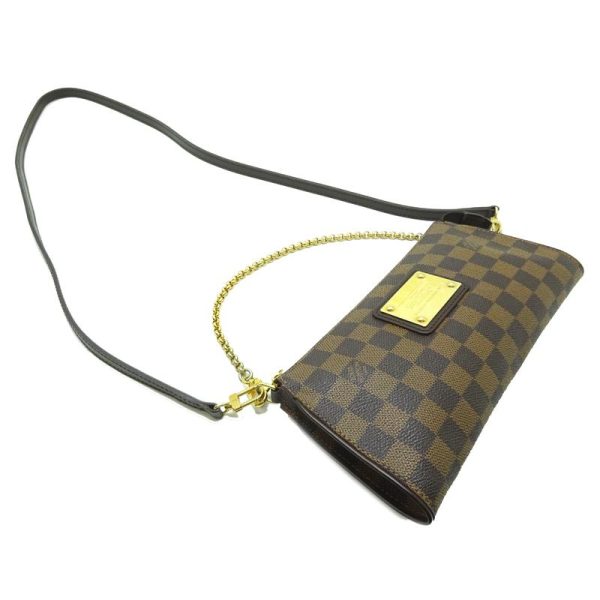 3 Louis Vuitton Shoulder Bag Damier Ebene Brown