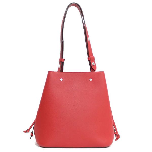 3 Louis Vuitton LockMe Bucket Bag Red